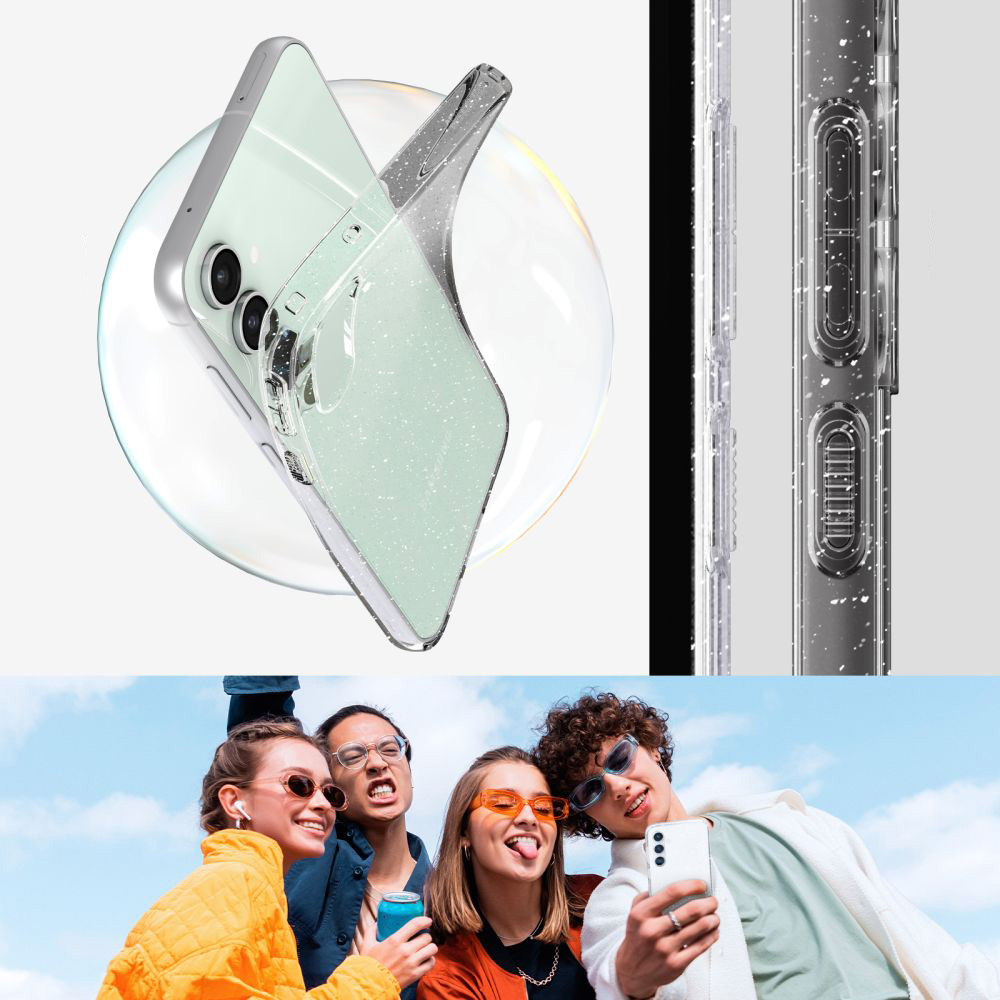 Etui Spigen Liquid Crystal do Galaxy S23 FE, przezroczyste